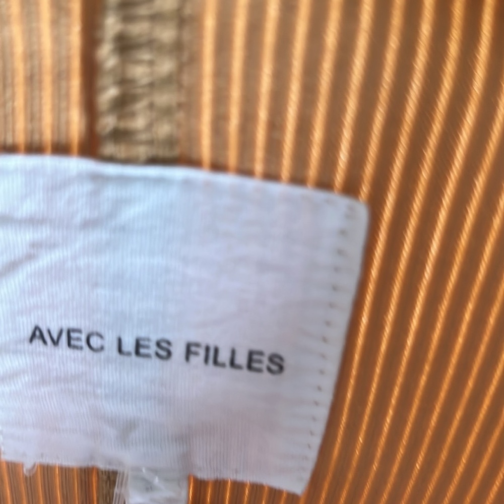AVEC LES FILLES Women's Cropped Corduroy Shirt Jacket size Small. A587 - Picture 2 of 4